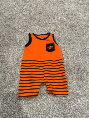 Oklahoma state university cowboys baby romper